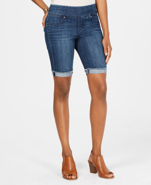 Style & Co Pull On Denim Bermuda Shorts